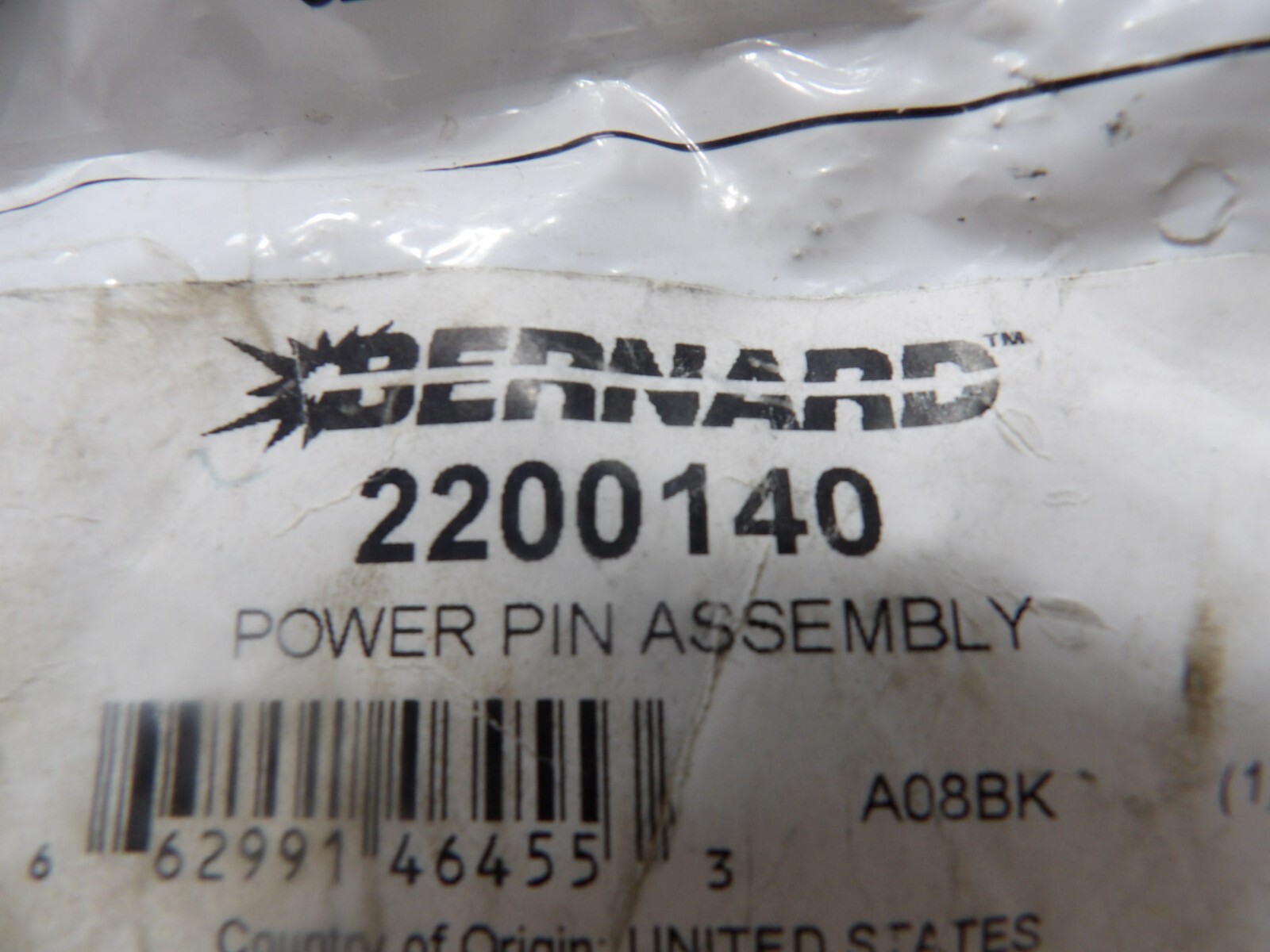 Bernard Tregaskiss Power Pin Assembly #2200140