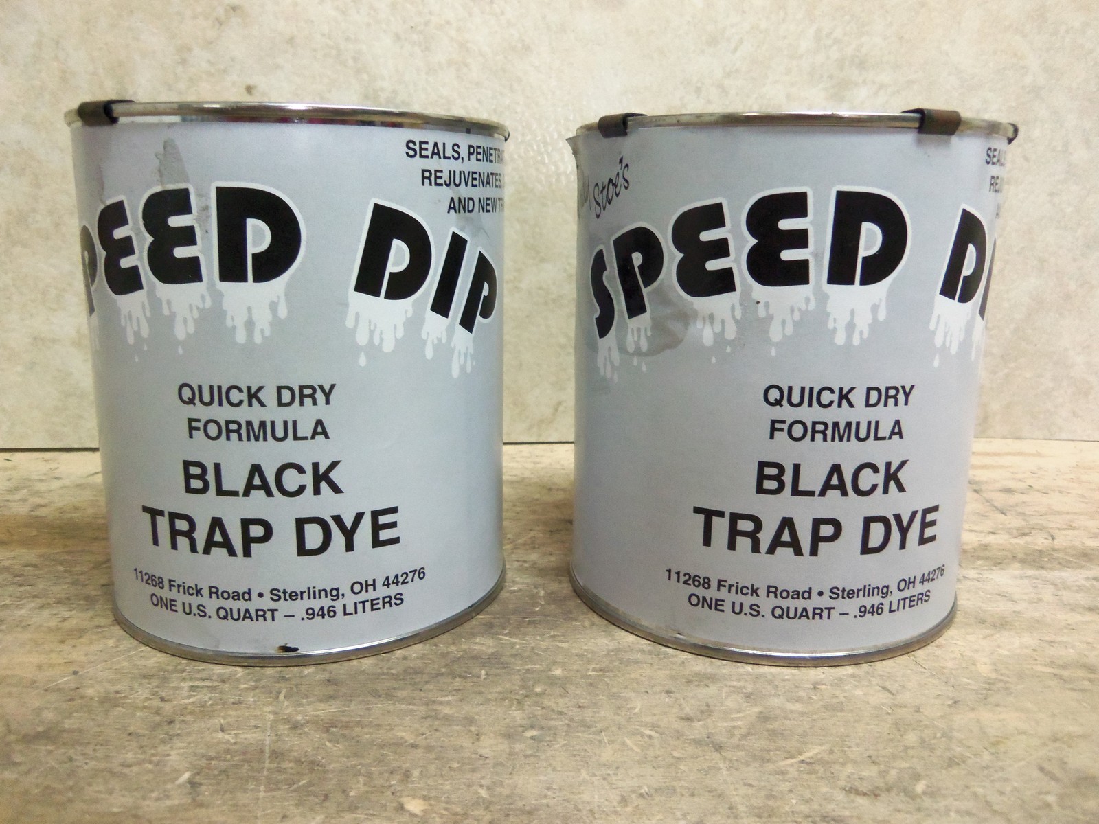 Andy Stoes Black Speed Dip Trap & Snare Dye (2 Quarts) Trapping Snare Raccoon