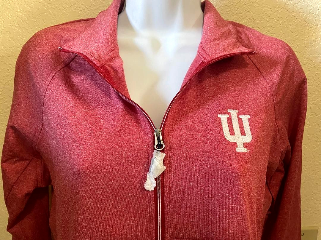 2026 CFP Championship Miami Indiana Hoosiers Women's Full Zip Light Jacket L