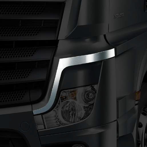 ACTROS   MP4      GRILL CHROME       S.Steel     1 SET.          Fits   Mercedes
