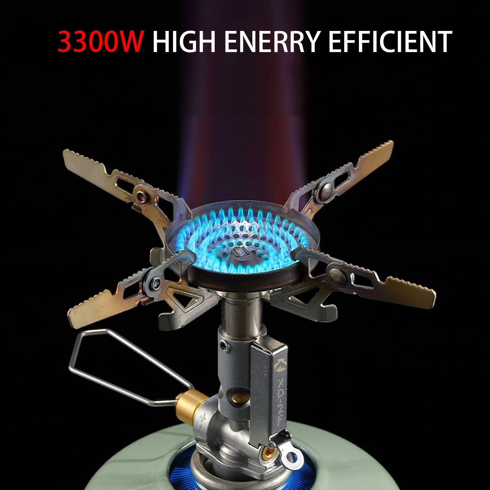CAMPINGMOON Stove Compact Foldable XD-2F(With Igniter)