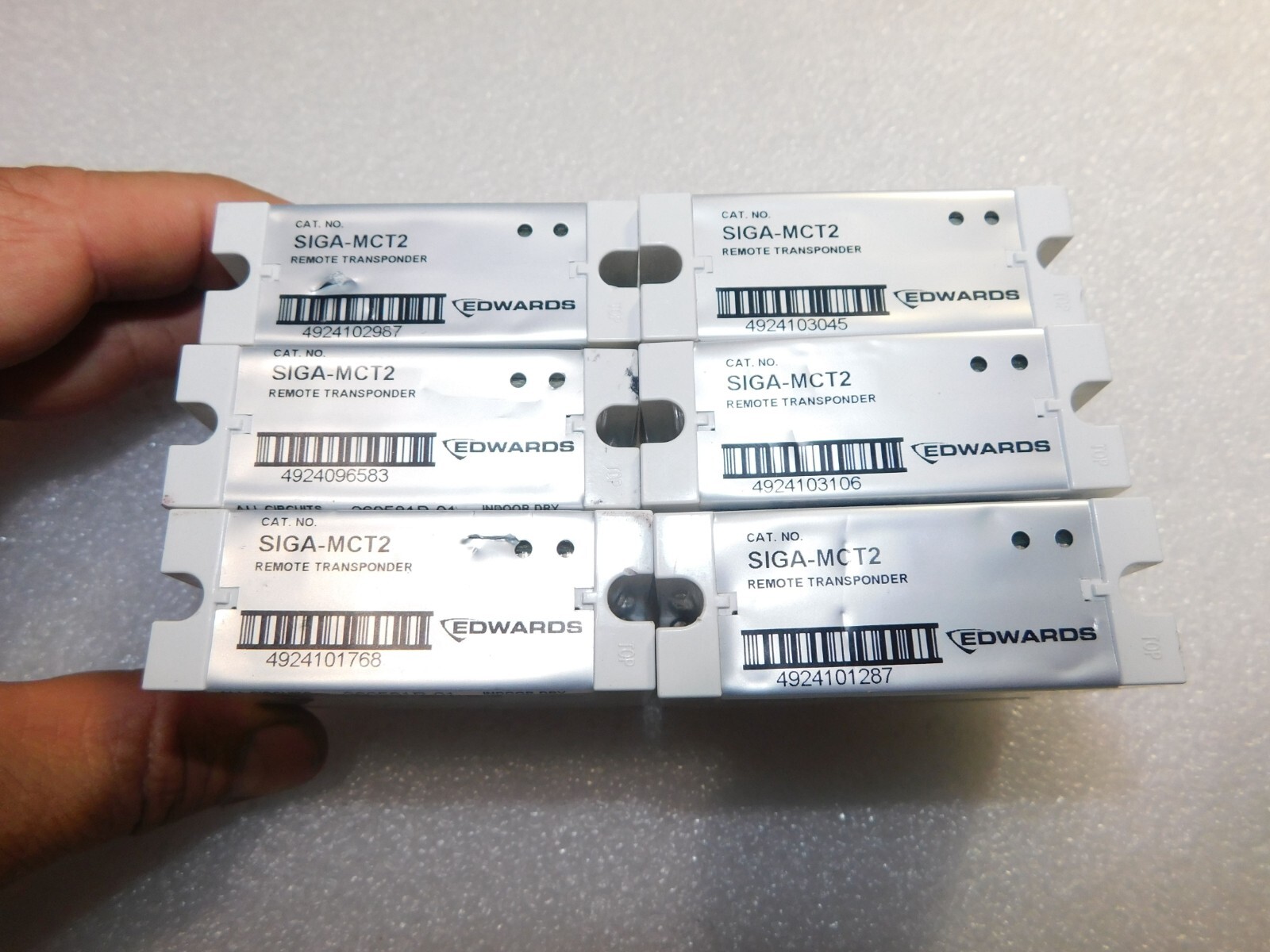 EST / Edwards SIGA-MCT2 Dual Input Module Remote Transponder Used