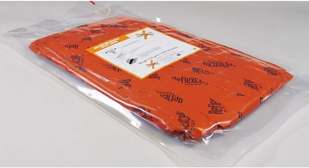 Blizzard EMS Blanket Flat Pack Reflexcell Hypothermia Prevention Trauma Care