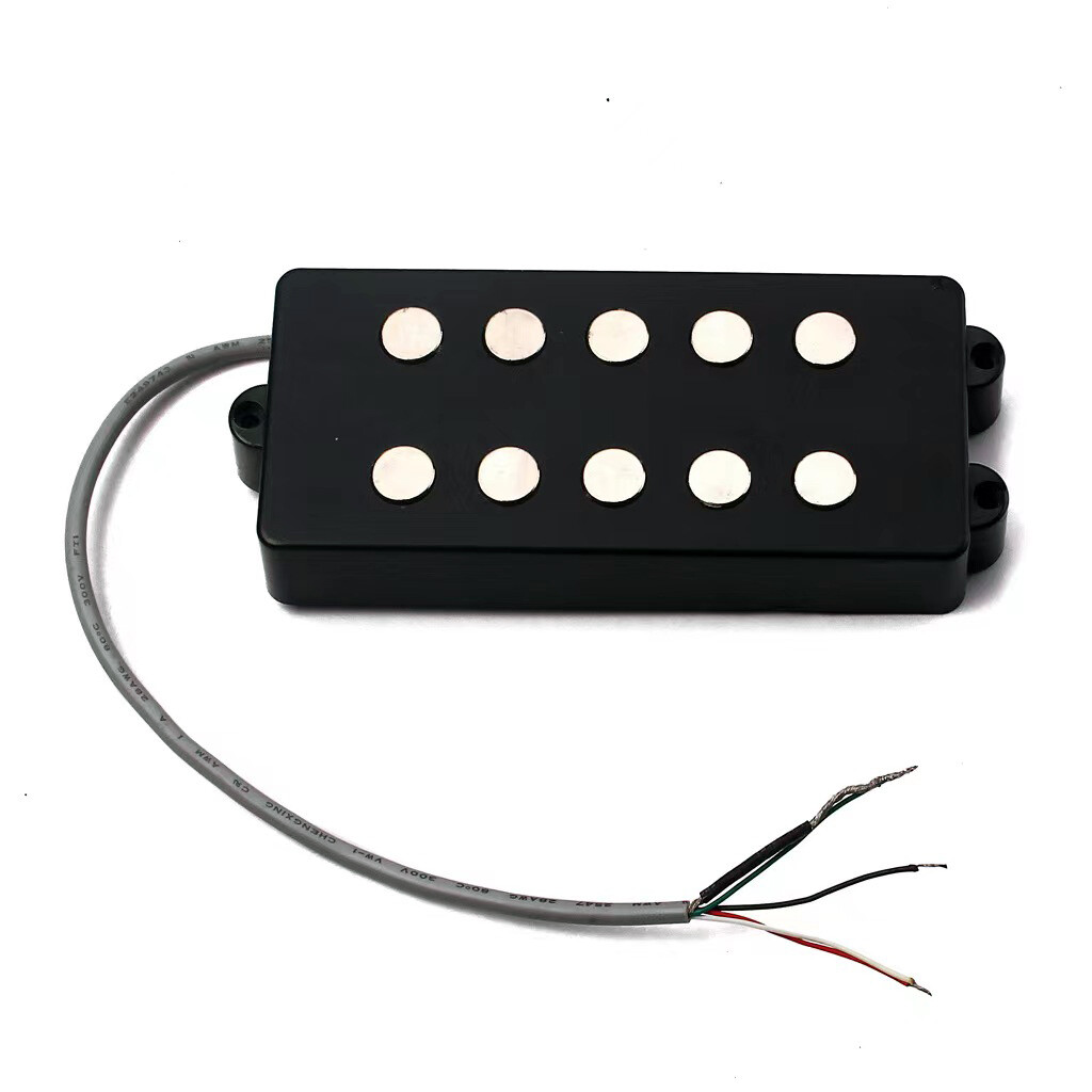 for Musicman 5 Strings Bass Guitar Pickups Humbucker 62mm Magnet Ceramic Pickups