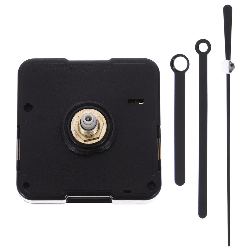 Clock Mechanism Replacement Kit with Mute Movement and Plastic Clock Hands