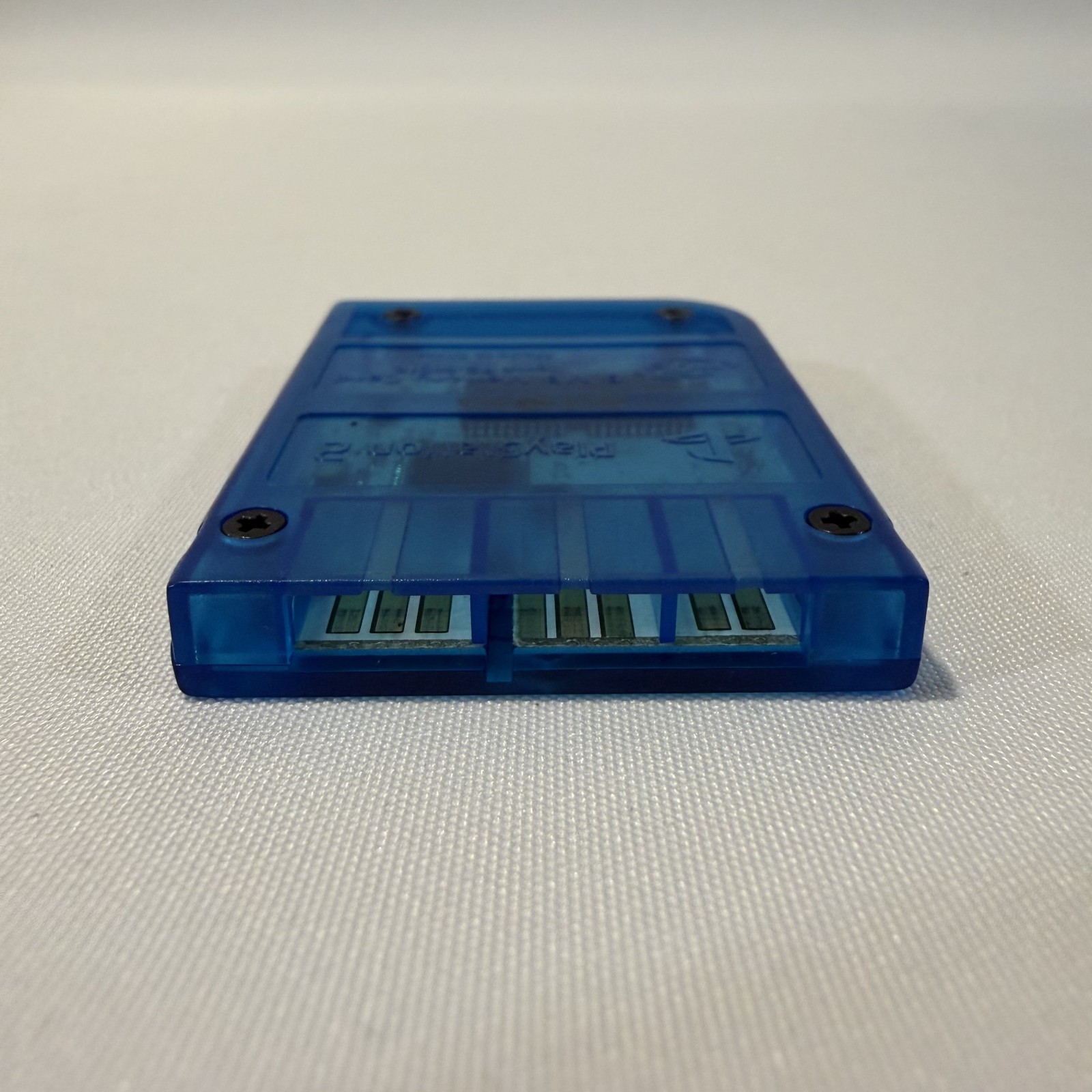 Nyko Sony PS2 8MB Memory Card Blue PlayStation 2 Save Data Storage Accessory