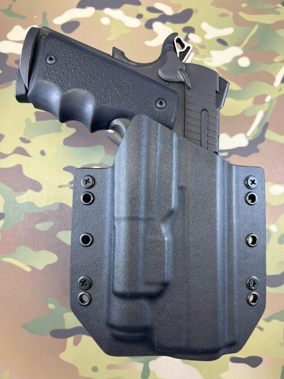Black Injection Molded Canted Design Belt Loops for 2" Belts