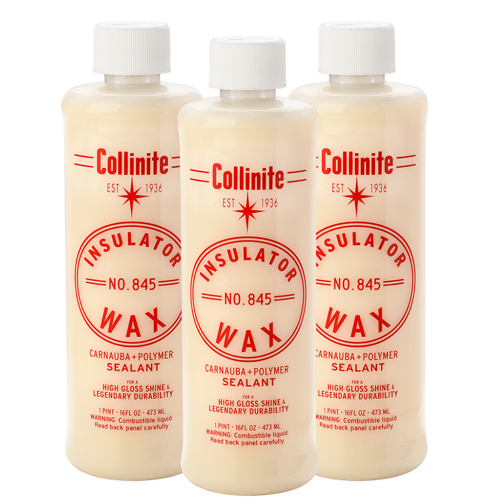 Collinite 845 Automotive Insulator Wax Last Step Gel Wax (3 Pint)