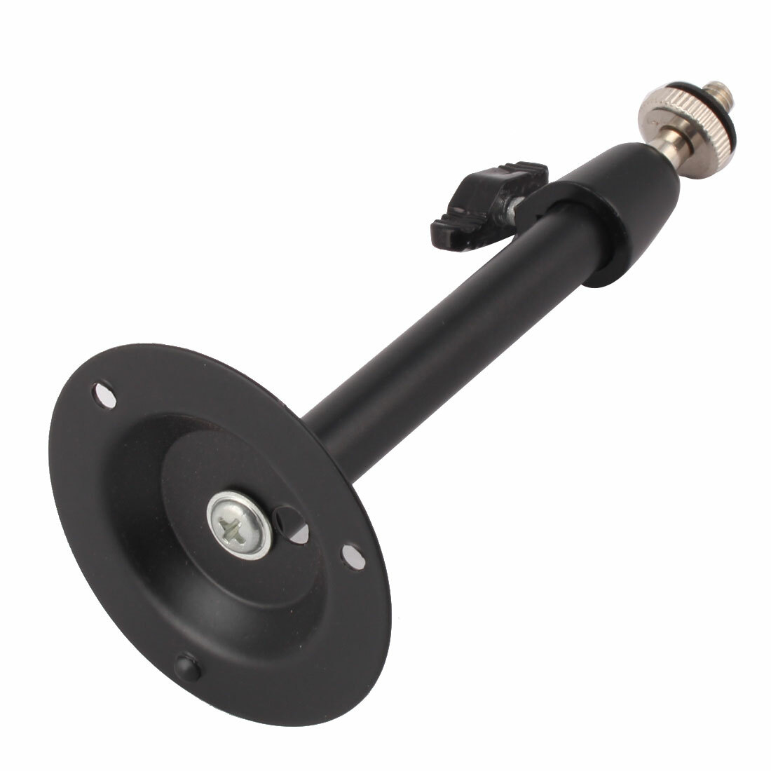 Metal Security Housing Mount Bracket for CCTV Camera Black