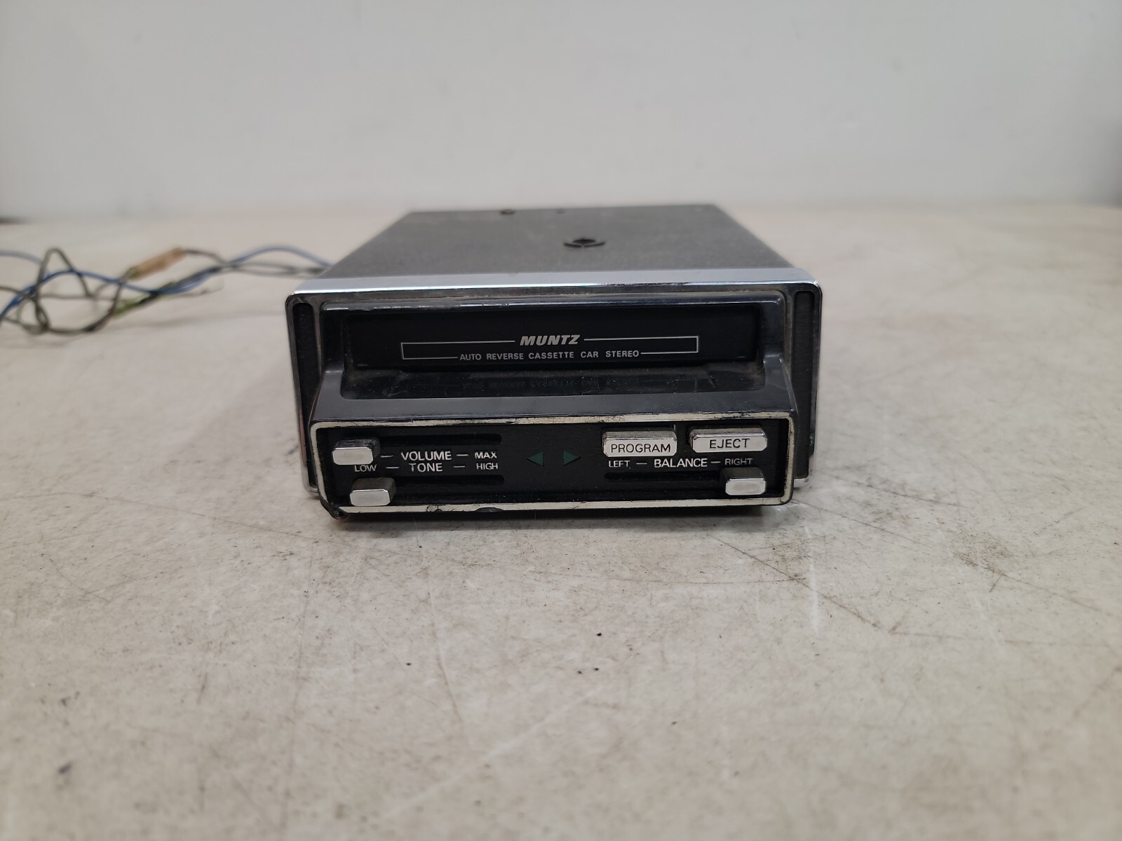 Muntz Cassette Car Stereo M-940 1973 Vintage