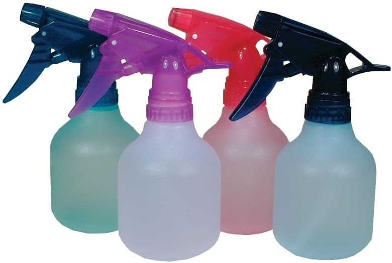 Empty spray bottles assorted colors (2)