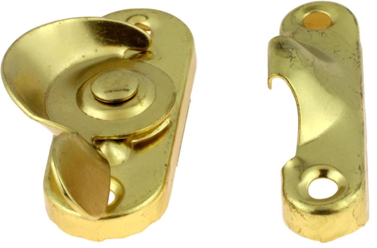 Window Sash Lock - Brass Plated 850124