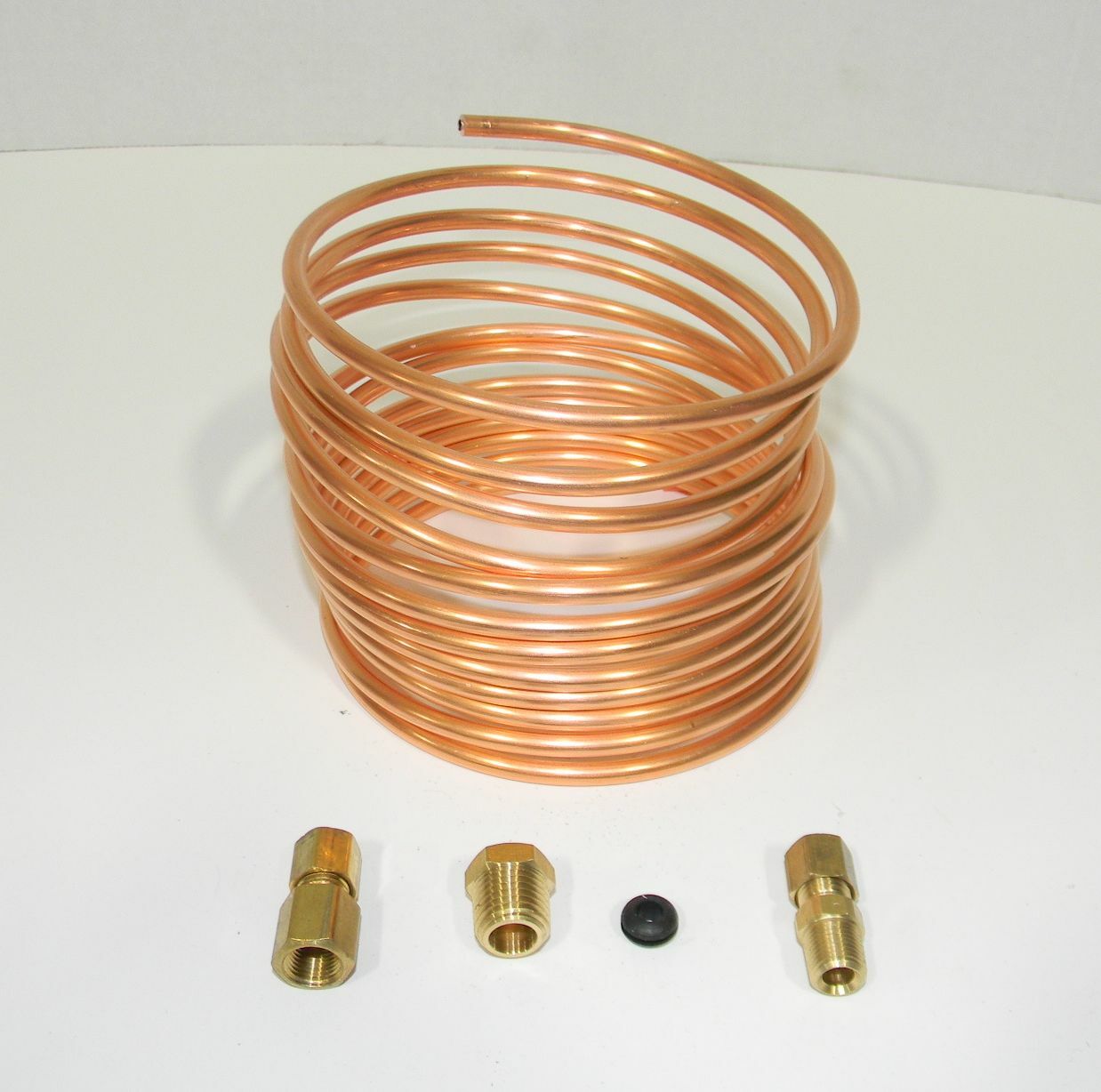 Massey Ferguson Tractor Oil Pres Copper Install Kit 6' x 1/8" Tubing x 1/8" NEW
