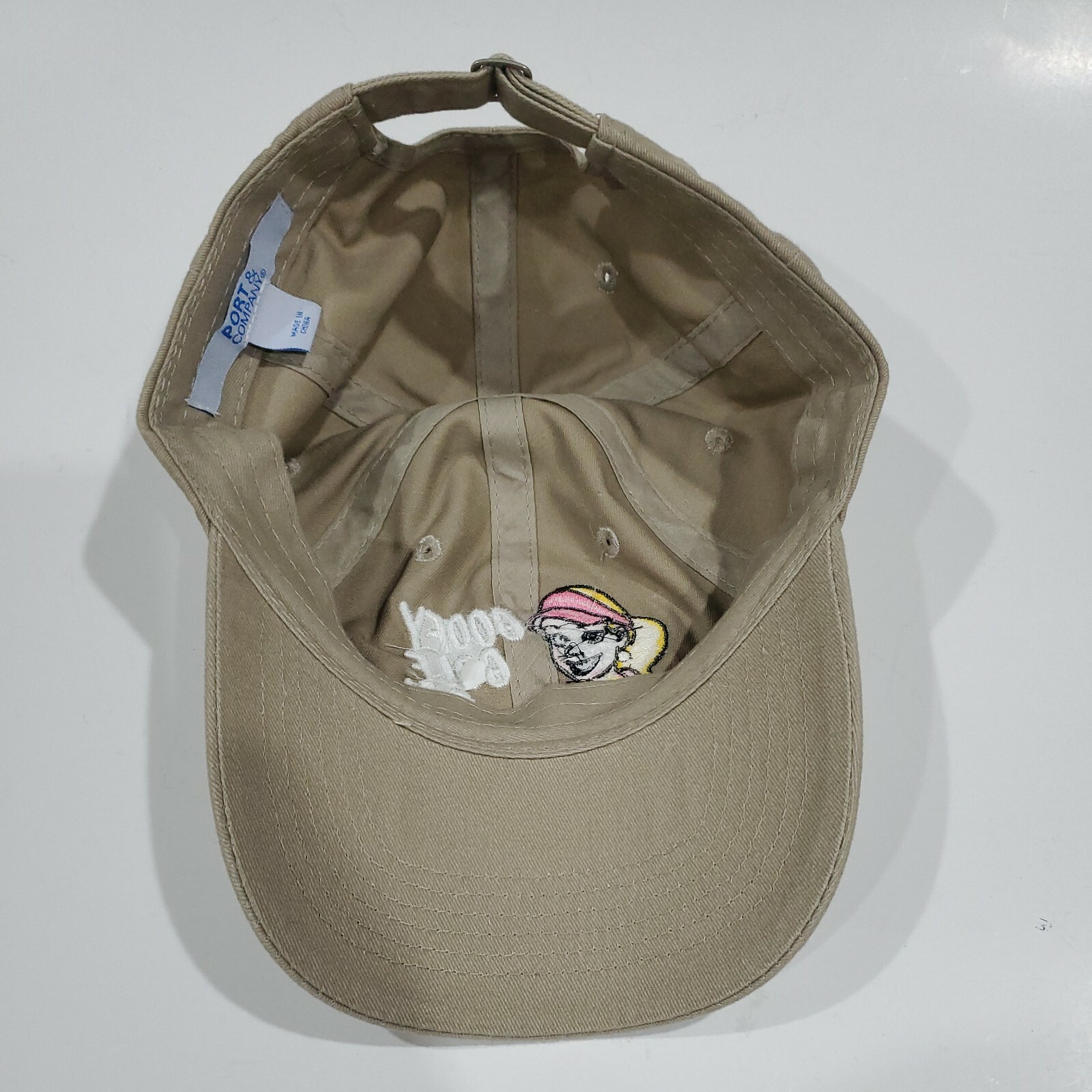 Funny Goofy Golf Gal Adjustable cap hat NWOT