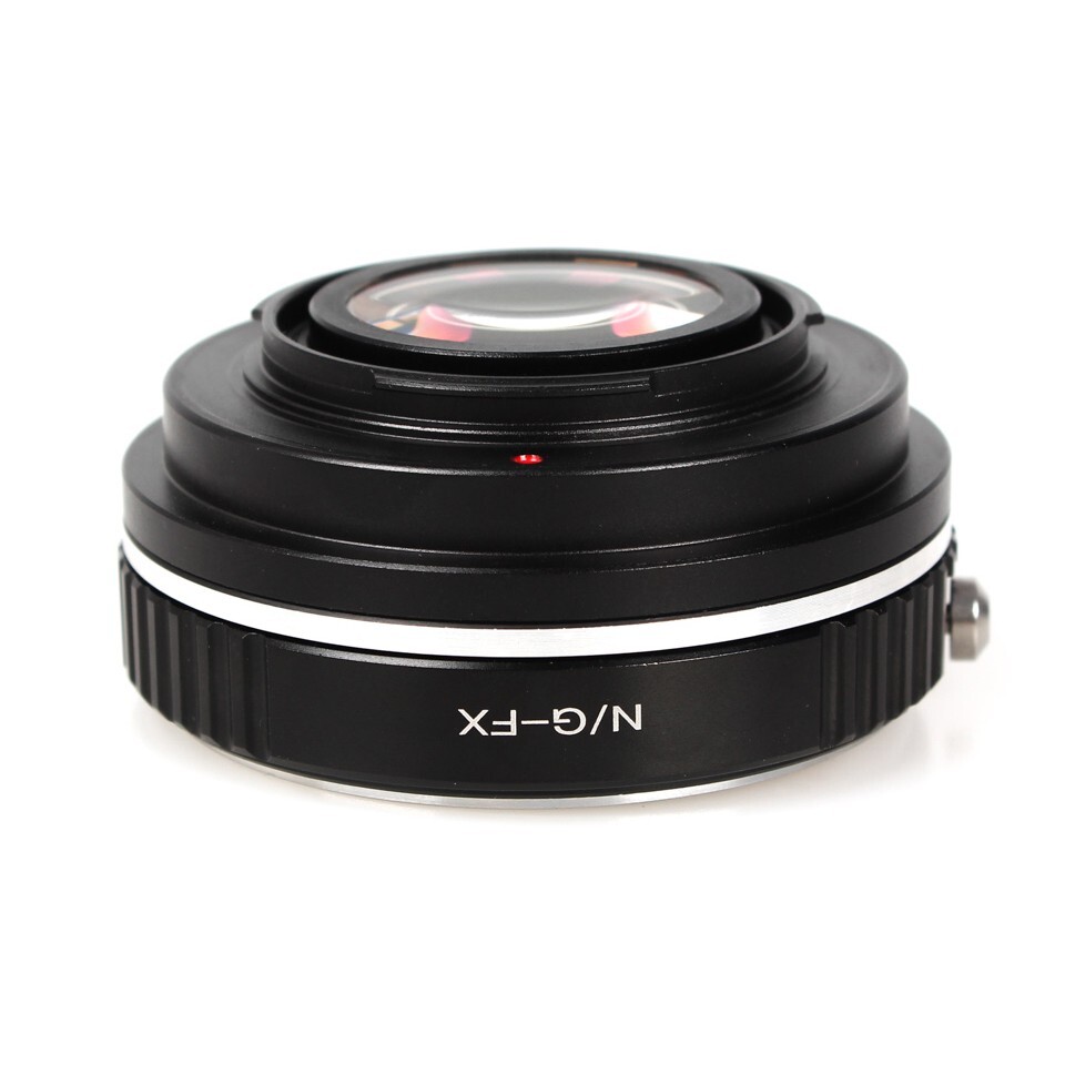 Lens Adapter Focal Reducer Speedbooster for Nikon G Lens to for Fujifilm X 0.71x