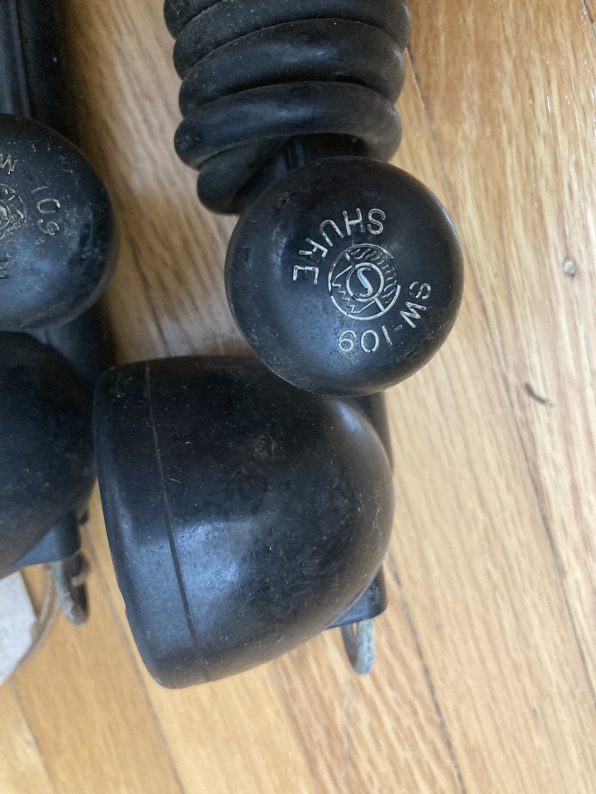 2 Vintage Shure SW-109 Military Microphones wwii army tank