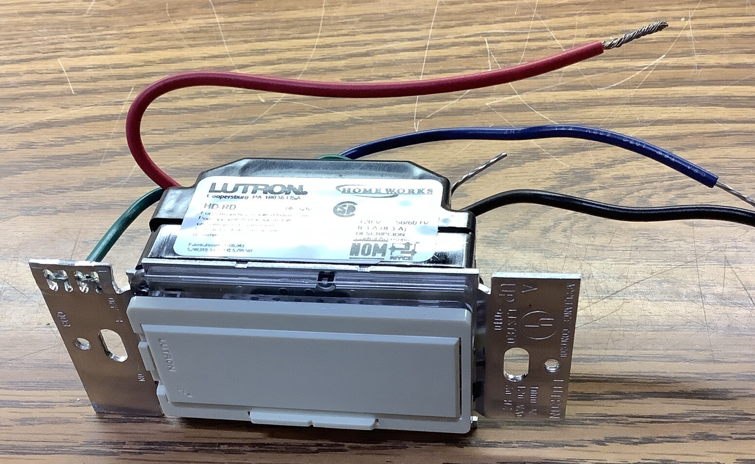 NOB Lutron HD-RD-AL Accessory Dimmer 120V