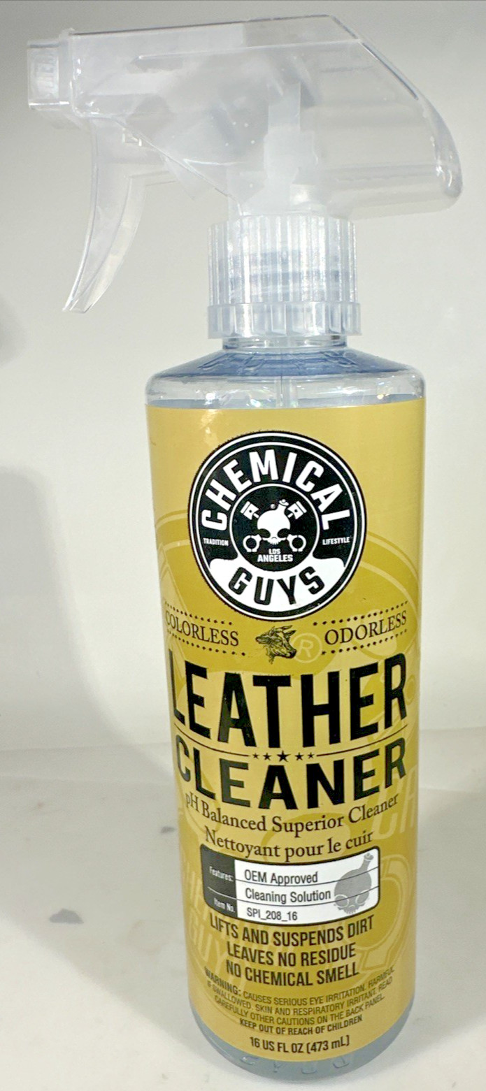 Chemical Guys SPI_208_16 - Leather Cleaner Colorless & Odorless READ DESCRIPTION