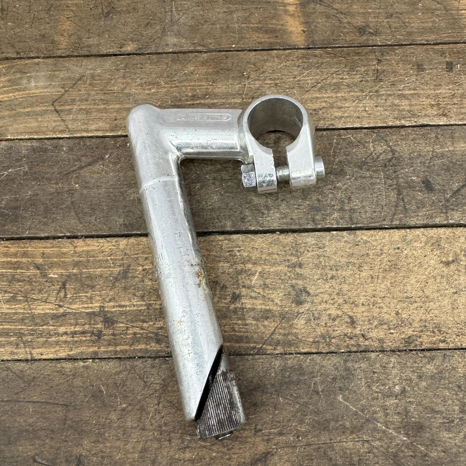 Vintage Gran Compe Quill Stem 70 mm 25.4 Clamp 22.2 Silver S-74 Japan 1974 Alloy