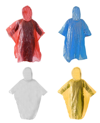 Unisex Adult Durable Lightweight Reusable Waterproof Emergency Rain Poncho