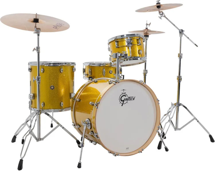 Gretsch Drums Catalina Maple 4-piece Shell Pack - Lemon Sparkle