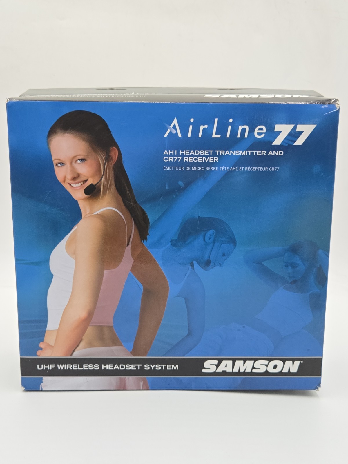 Samson AirLine 77 Wireless Headset Microphone & Receiver System *NOB"