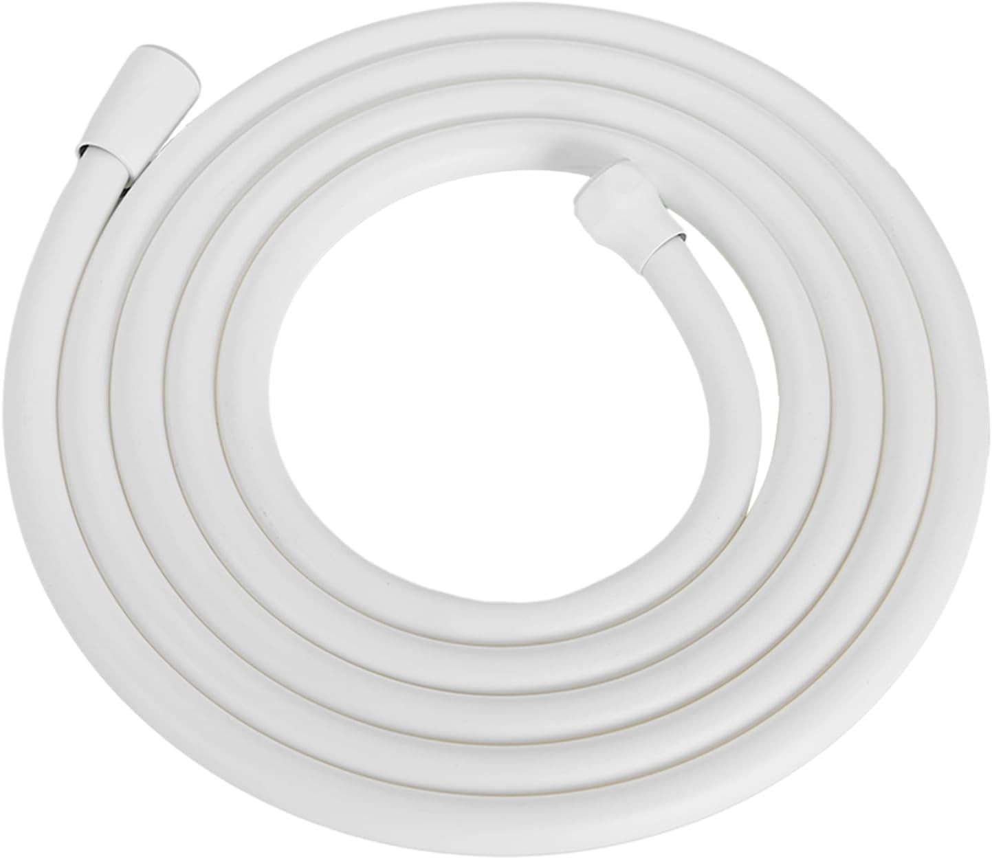 BESy Extra Long PVC Shower Hose - 120 Inches, Flexible Hand 120 White