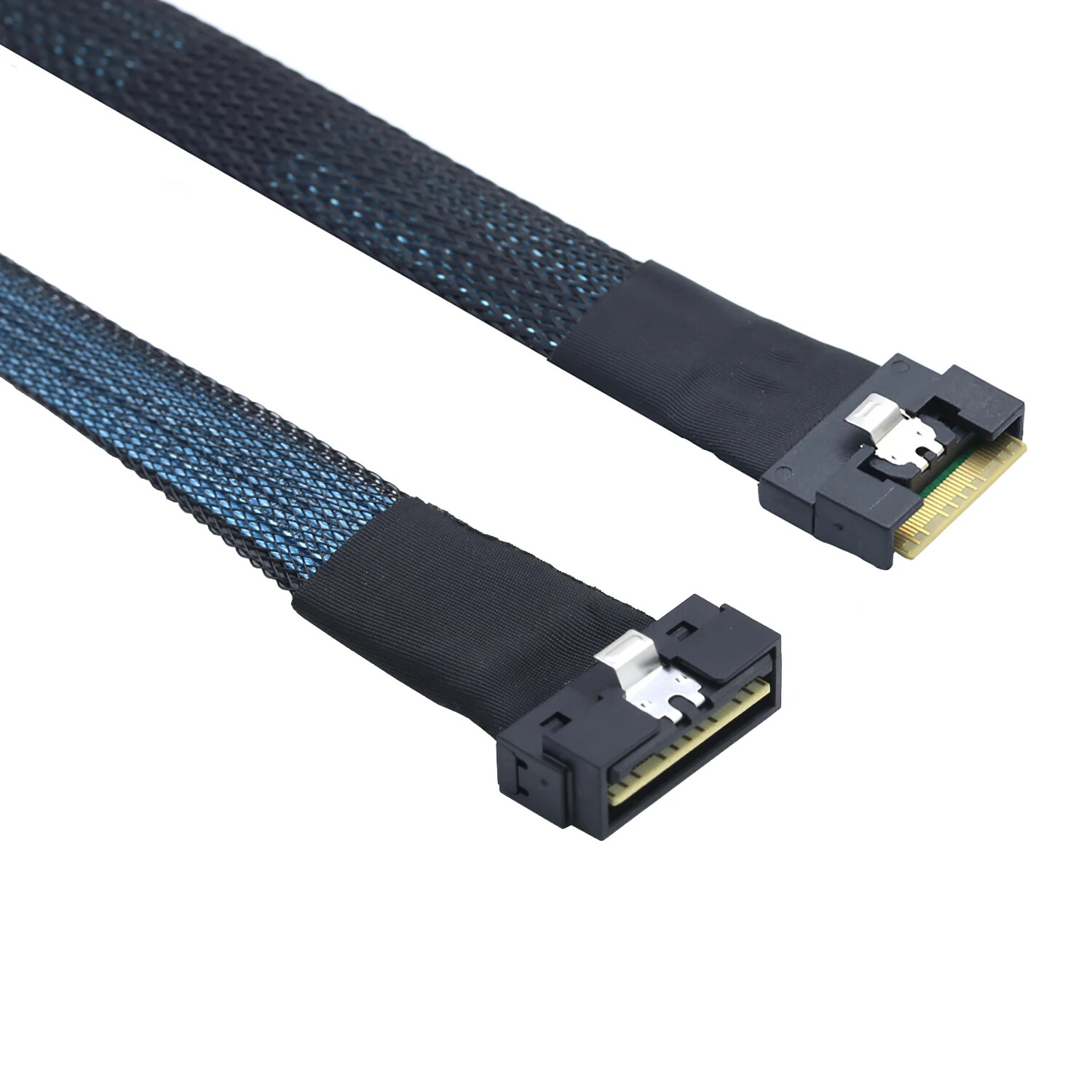 SAS4.0 LP Low profile SFF-8654 8i 74P to SFF-8654 8i 74P Server connection Cable