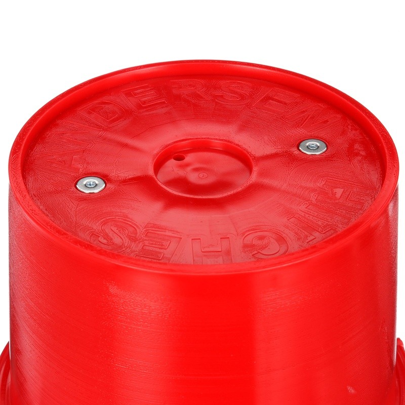 Trailer Jack Block Stabilizer RV Trailer Easy Install Stackable Magnet Base Red