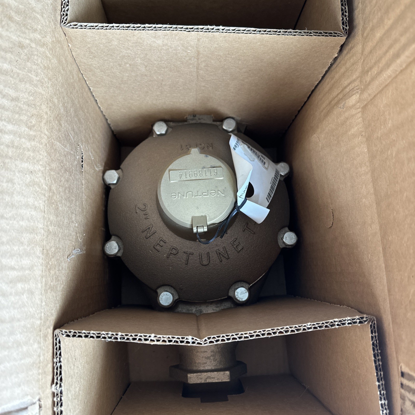 NEW Neptune 2" T-10 Water Meter Direct Reading - Ships FREE