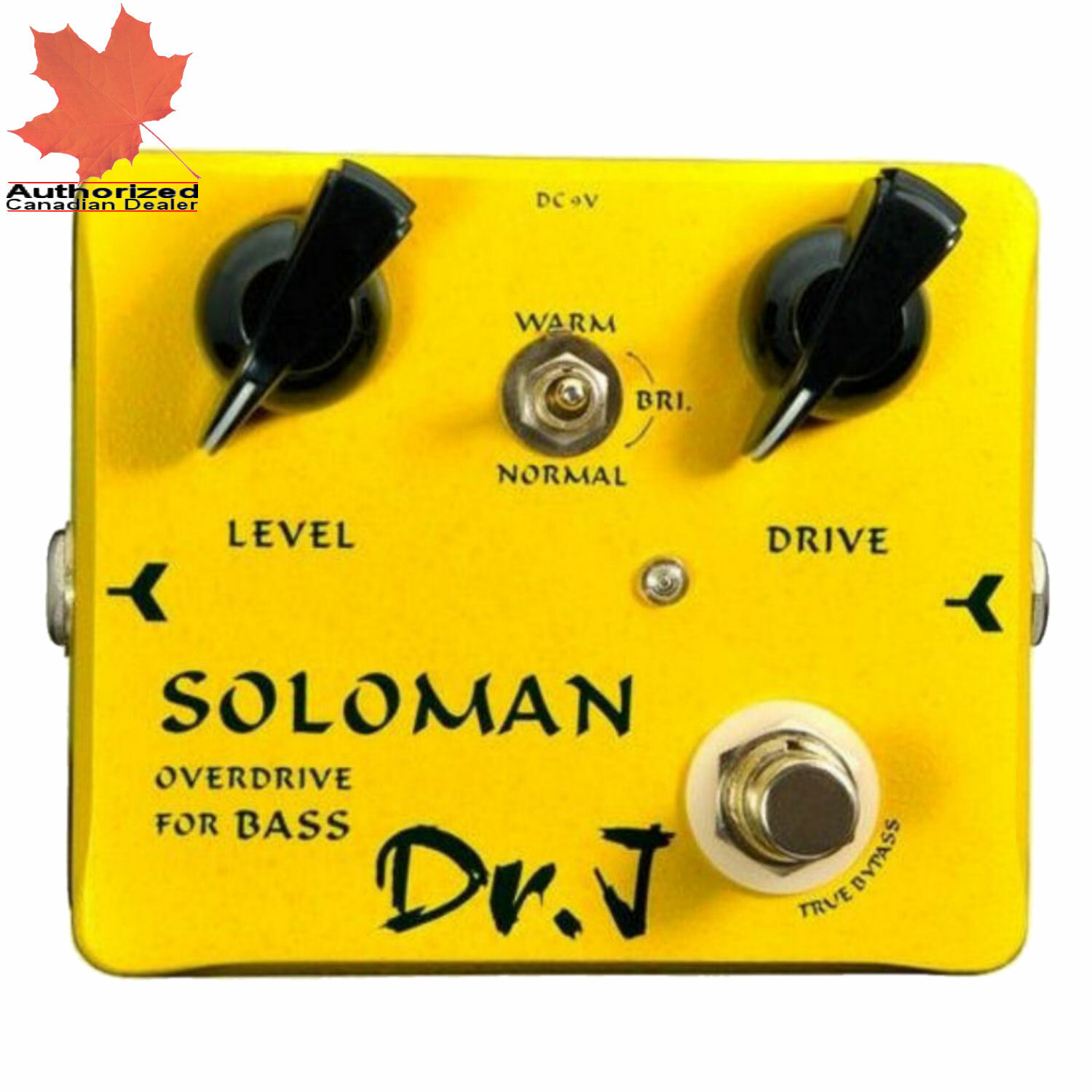 Joyo Dr.J D-52 Soloman Bass Overdrive Electric Bass Effect Pedal True Bypass New