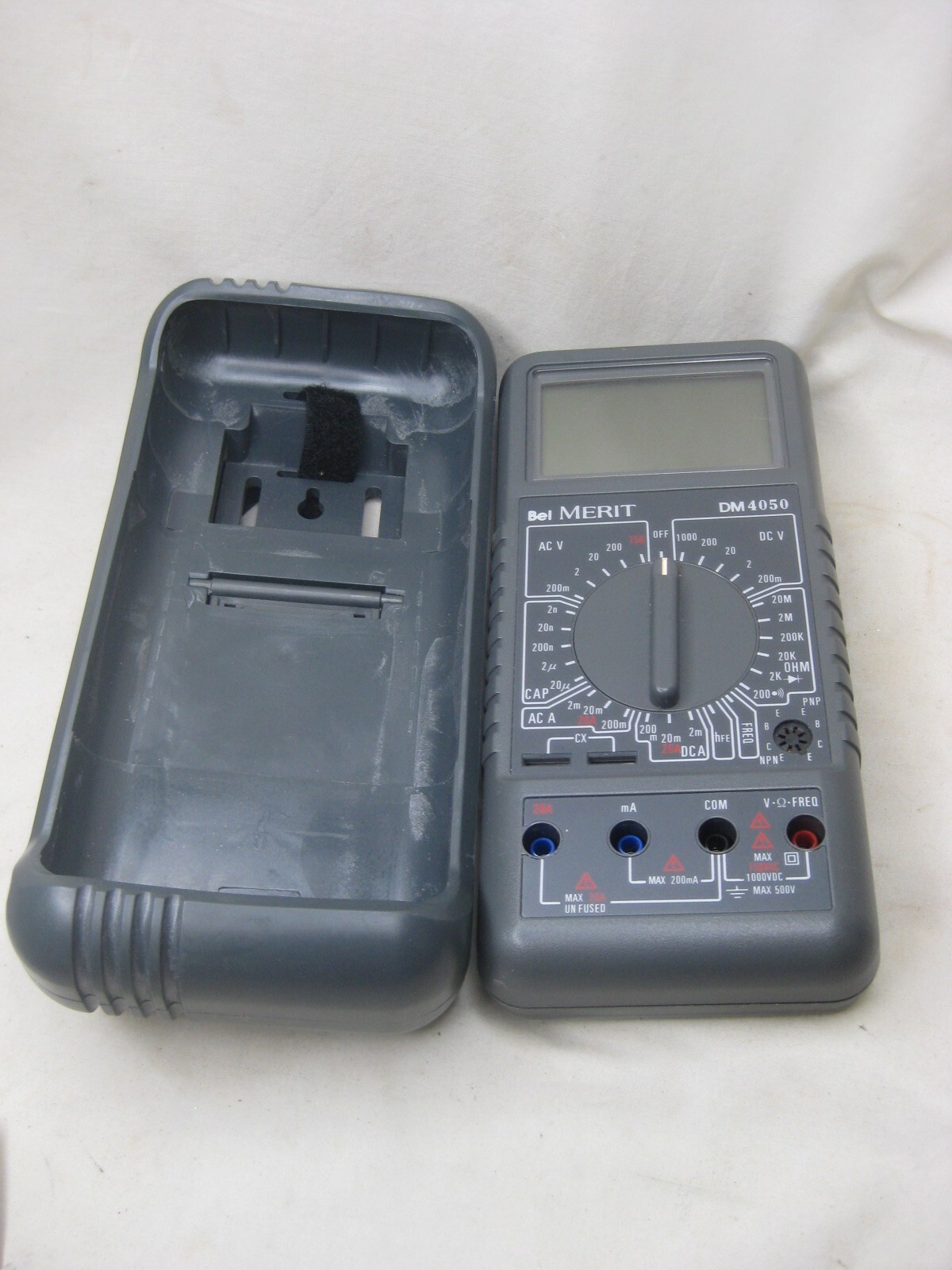 Bel MERIT DM 4050 voltmeter electronic multimeter base unit only *