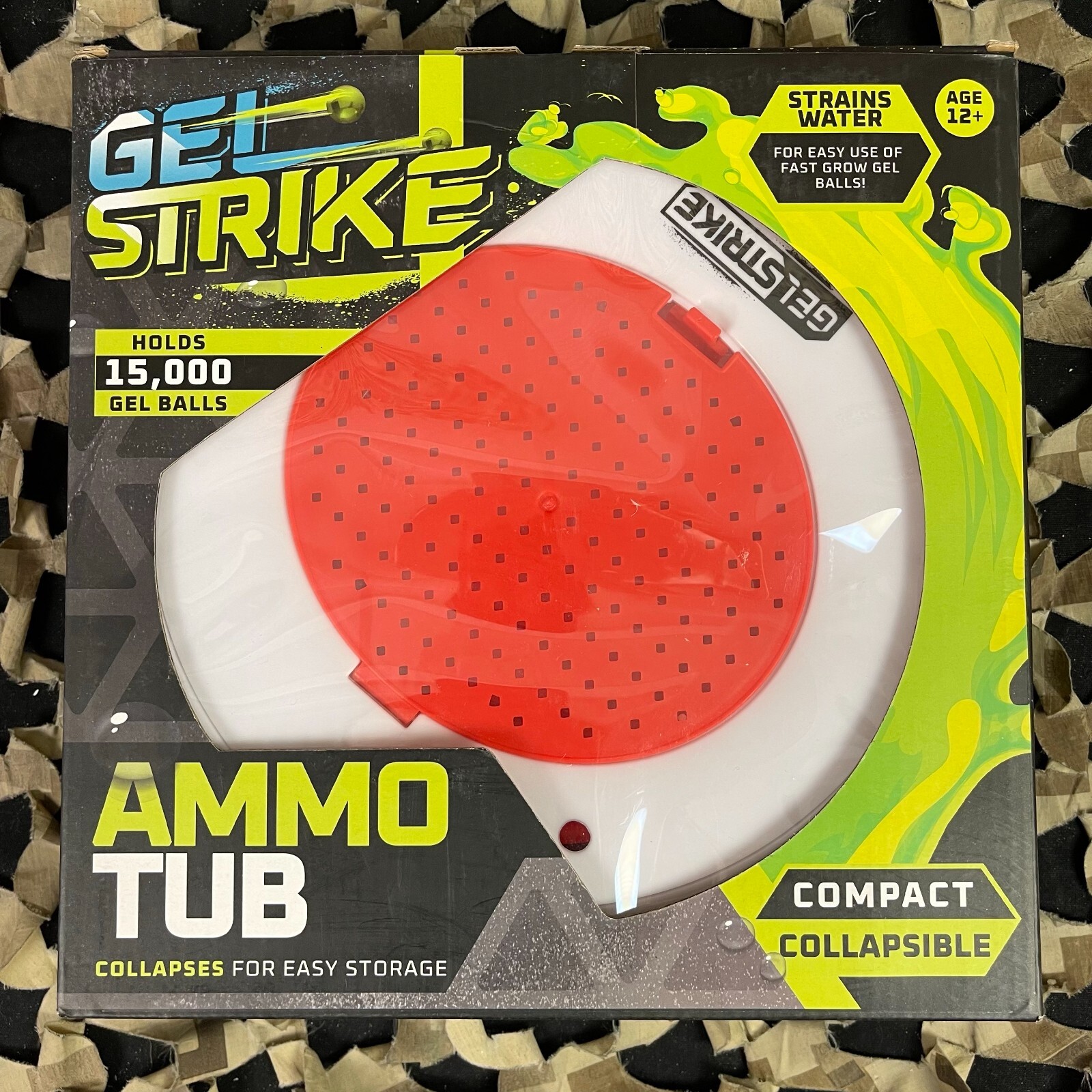 NEW GELSTRIKE Ammo Tub - Red