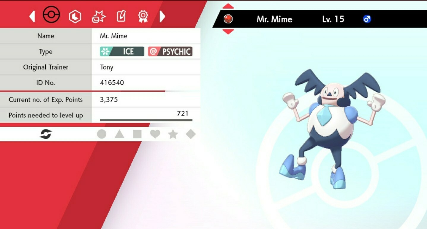 Event Mr. Mime For Pokémon Sword & Shield