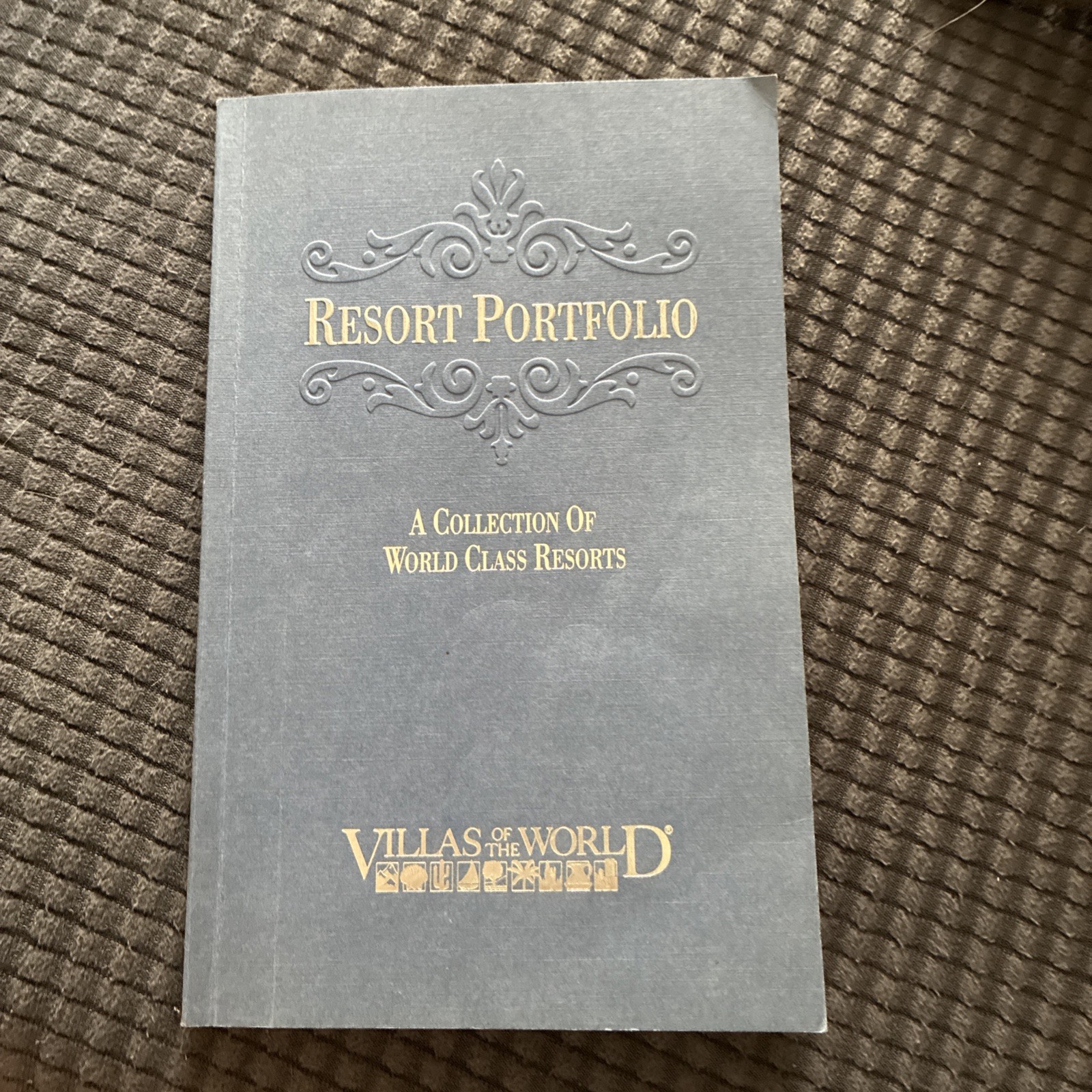 1991 Resort Portfolio Villas of the World Program Travel Guide Book Vintage