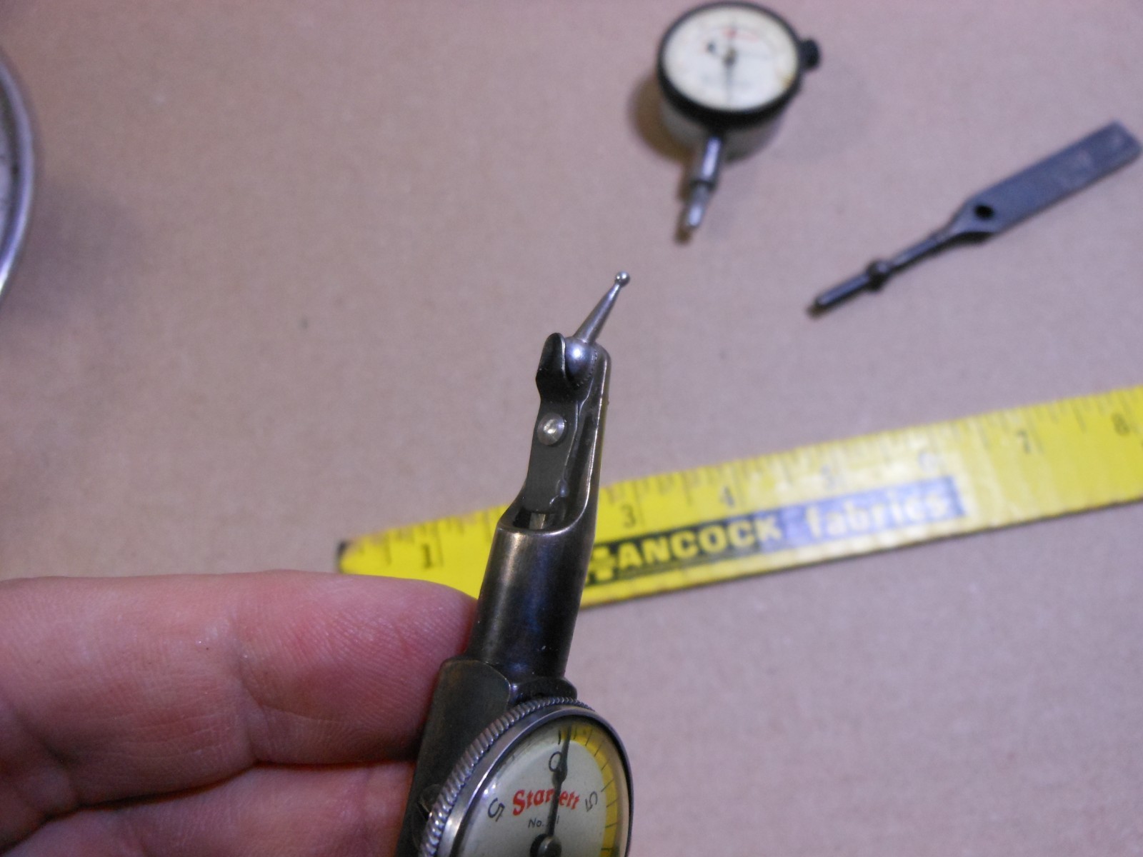 Starrett 81-111-630 Dial Indicator + Last Word 711 Indicator