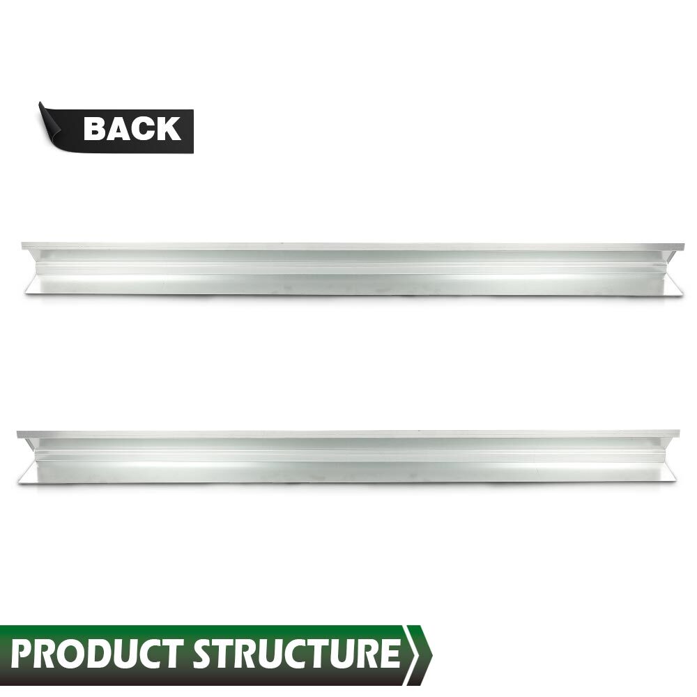 Rocker Panel Fit For 14-18 Chevy Silverado GMC Sierra 4 Door Crew Cab Left+Right
