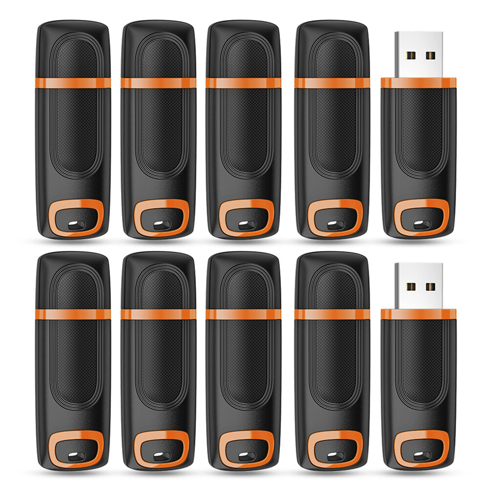 Kootion USB 2.0 16GB 10pcs Flash Drive Memory Sticks Thumb Drive External Drive