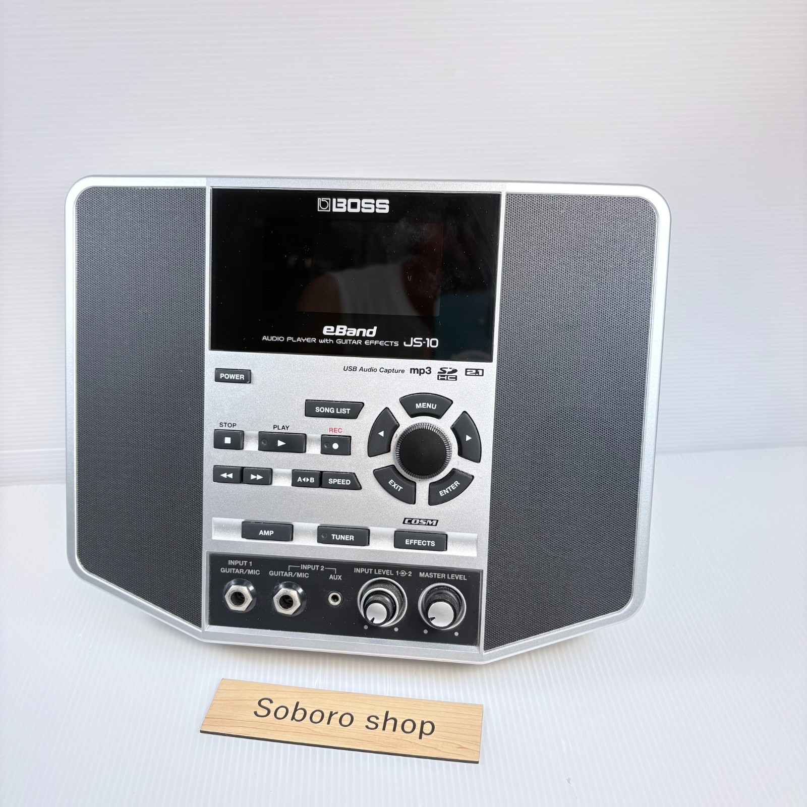 BOSS JS-10 Guitar Effects Processor Audio Player Recorder Used Tested