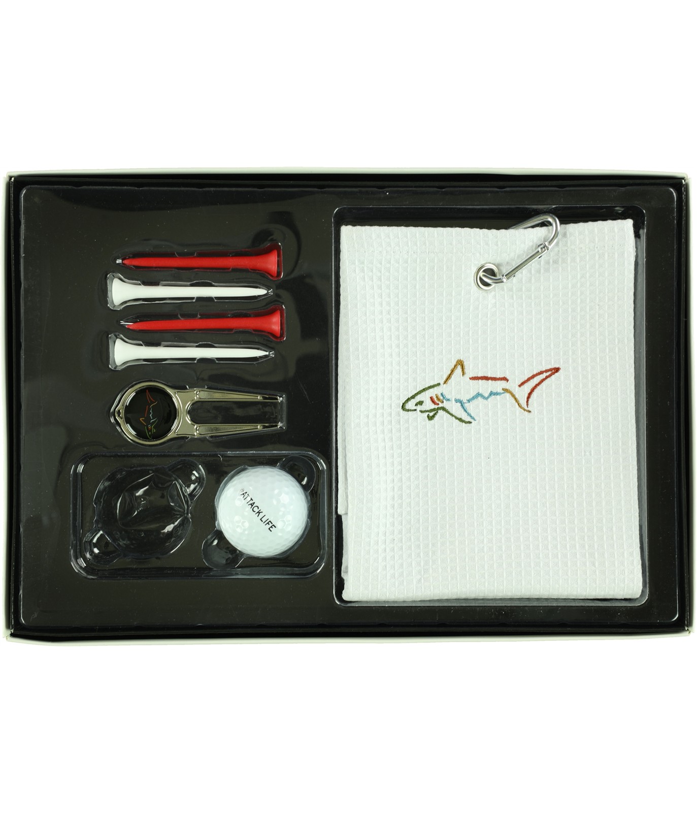 Greg Norman Unisex Stylish Sport Golf Sets, White, One Size