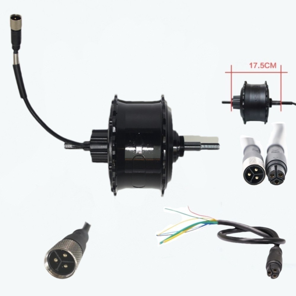 48V 750W Fat Bike Wheel Hub Motor Electric Bike Motor Brushless E-bike Motor New