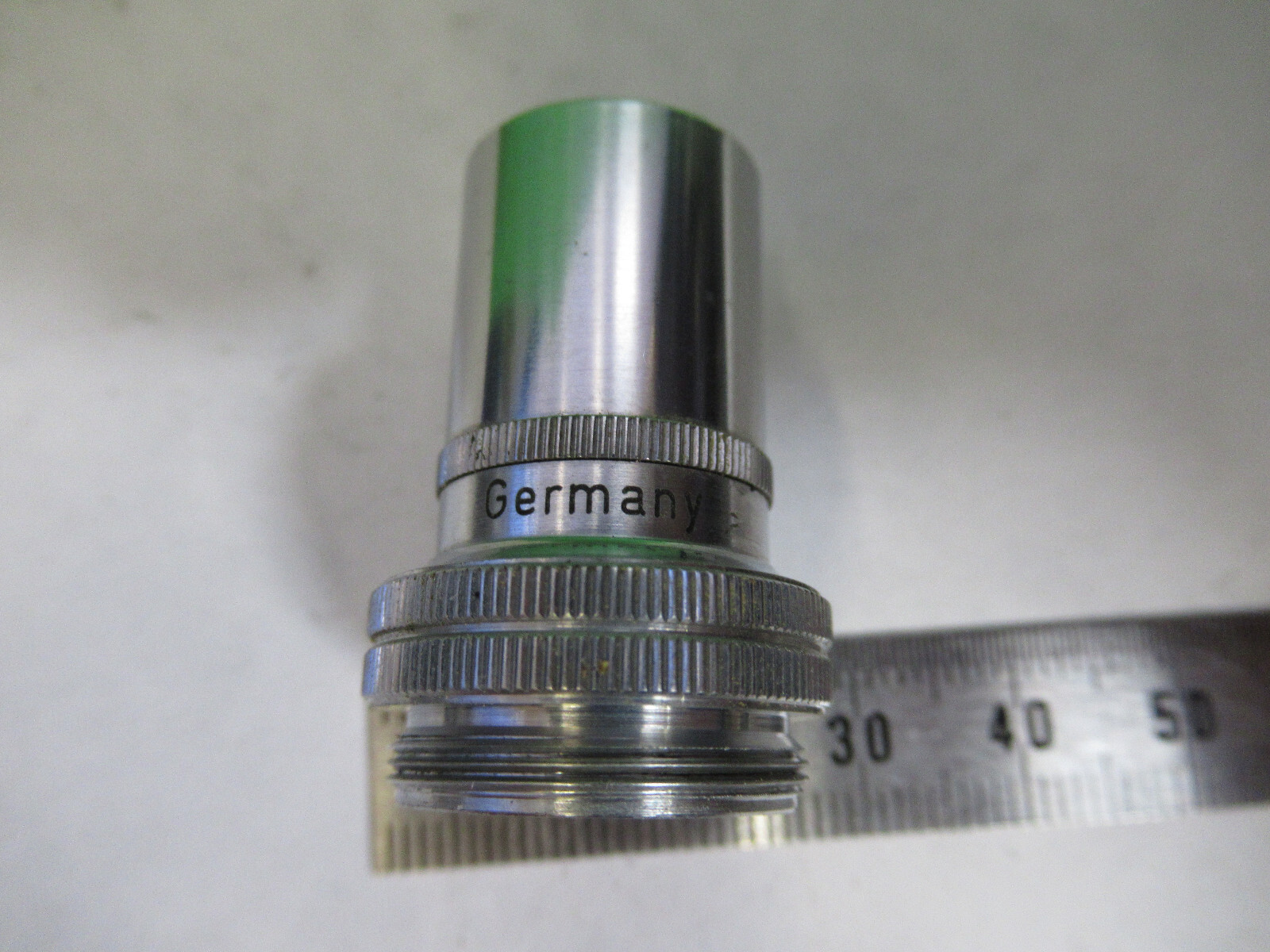 ROLYN GERMANY 10X OBJECTIVE MICROSCOPE PART AS PICTURED X9-B-38