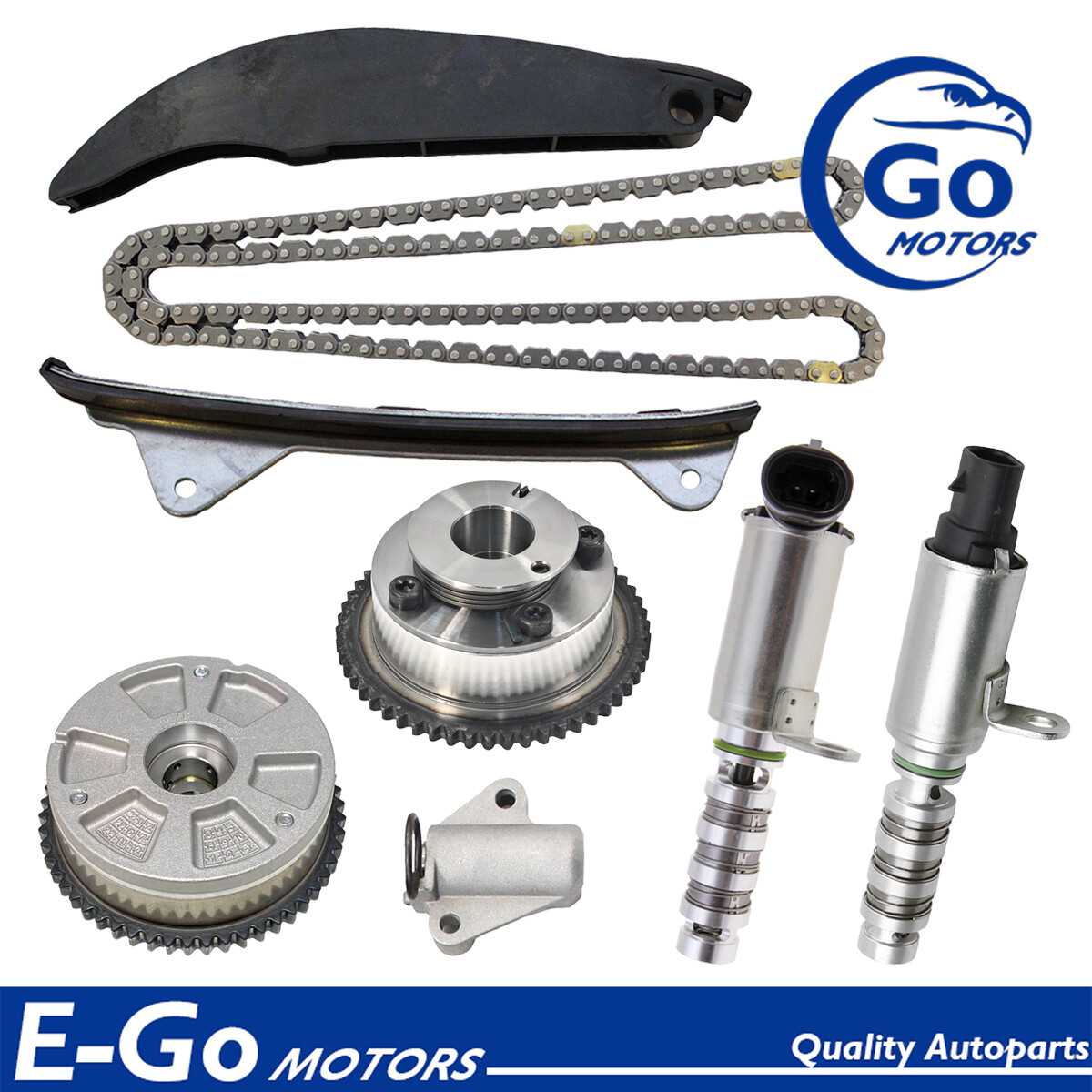 Timing Chain Kit Cam Phaser VVT Valve Fit Hyundai KIA Veloster Kona Forte5 2.0L
