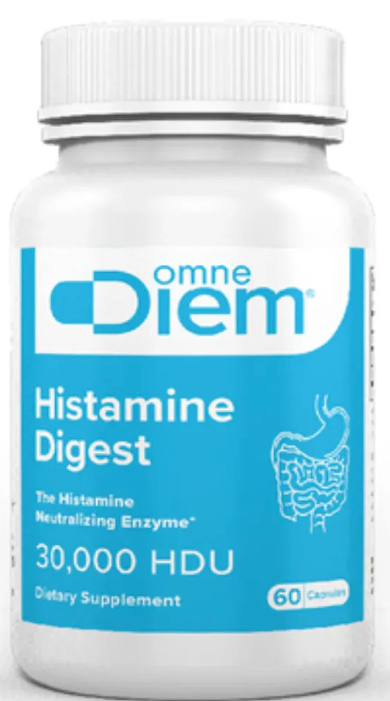 SALE Omne Diem Histamine Digest with DAOgest 60 Capsules 30,000 HDU 05/26 SALE