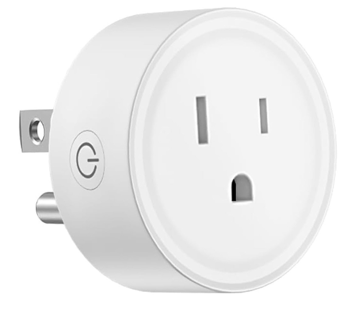 Mini Smart Plug, Wi-Fi 10A Socket, Compatible With Alexa And Google Home