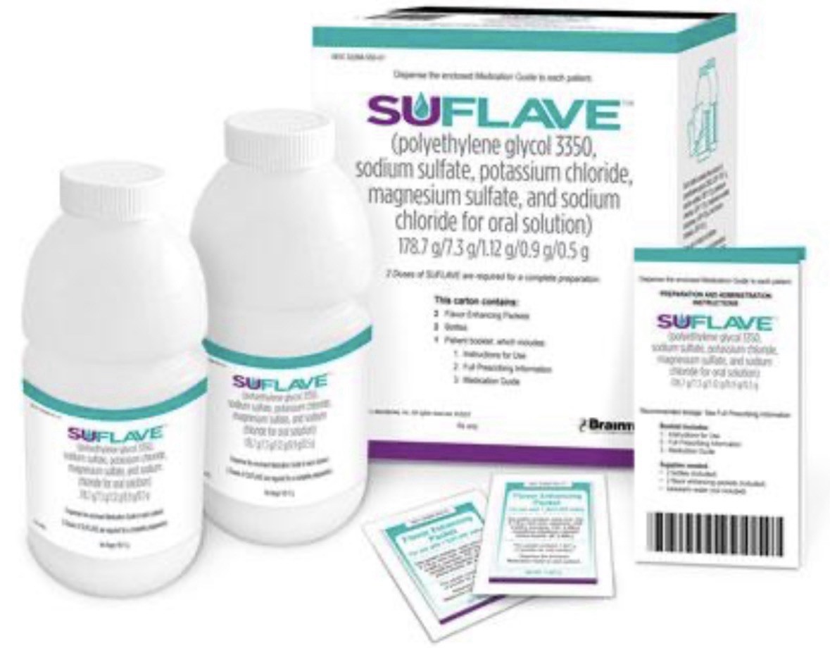 Braintree Suflave 178.7 g polyethylene glycol 3350 Laxative Kit
