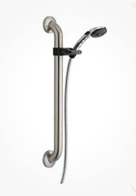 Peerless P62410 Choice Chrome Hand Shower with Slide Bar. New & Free Shipping