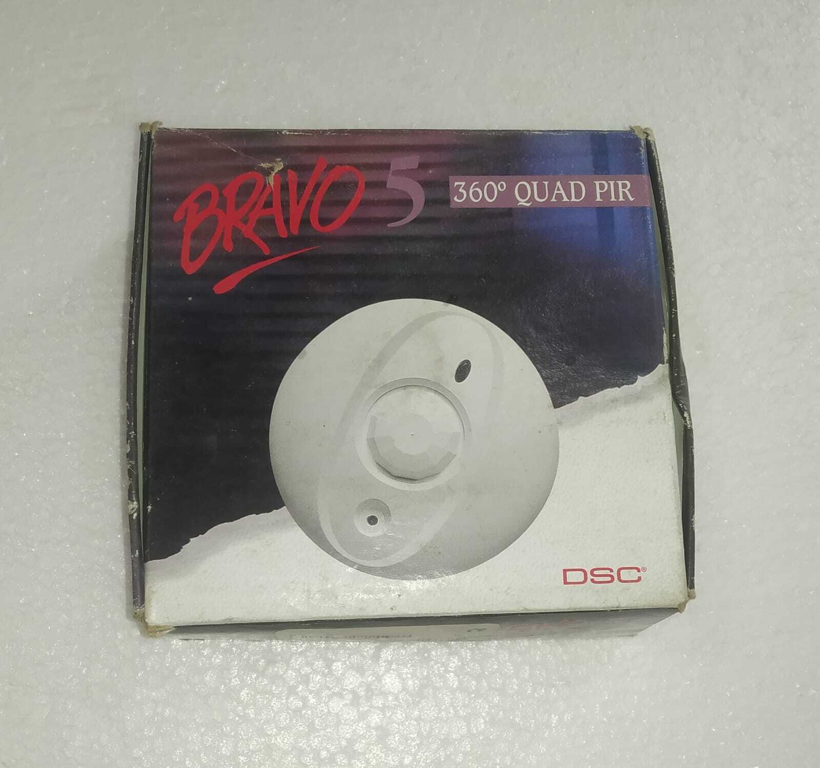 DSC BRAVO 5 360 DEGREE QUAD  PIR BV-501 DETECTOR