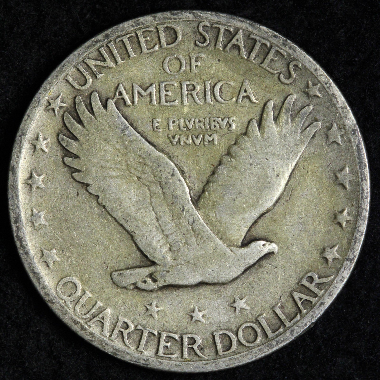 1925 Standing Liberty Silver Quarter VF E238 ZOAI