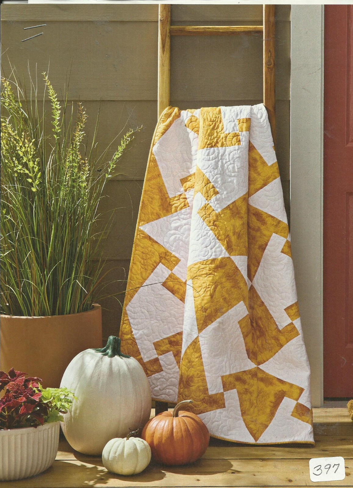 B0105  GOLDEN HOUR QUILT PATTERN/INSTRUCTIONS